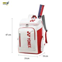 Balo Yonex Real được đánh giá cao nhờ thiết kế gọn gàng, chất liệu bền bỉ, ngăn chứa hợp lý, phù hợp người chơi cầu lông từ phong trào đến bán chuyên.